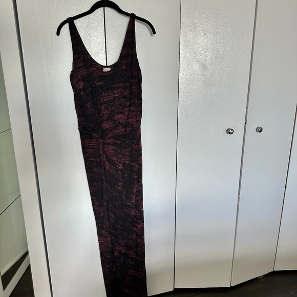 Halston Heritage Twist Waist Maxi Dress - Picture 5 of 6